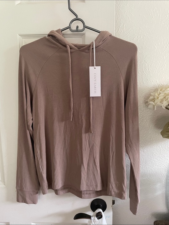 cozy earth Sweaters - Cozy Earth- Women’s Bamboo Rib Knit Hoodie.